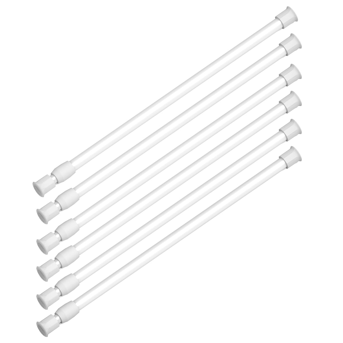 RV Adjustable Tension Rods 16"-27.5"  6 Pack