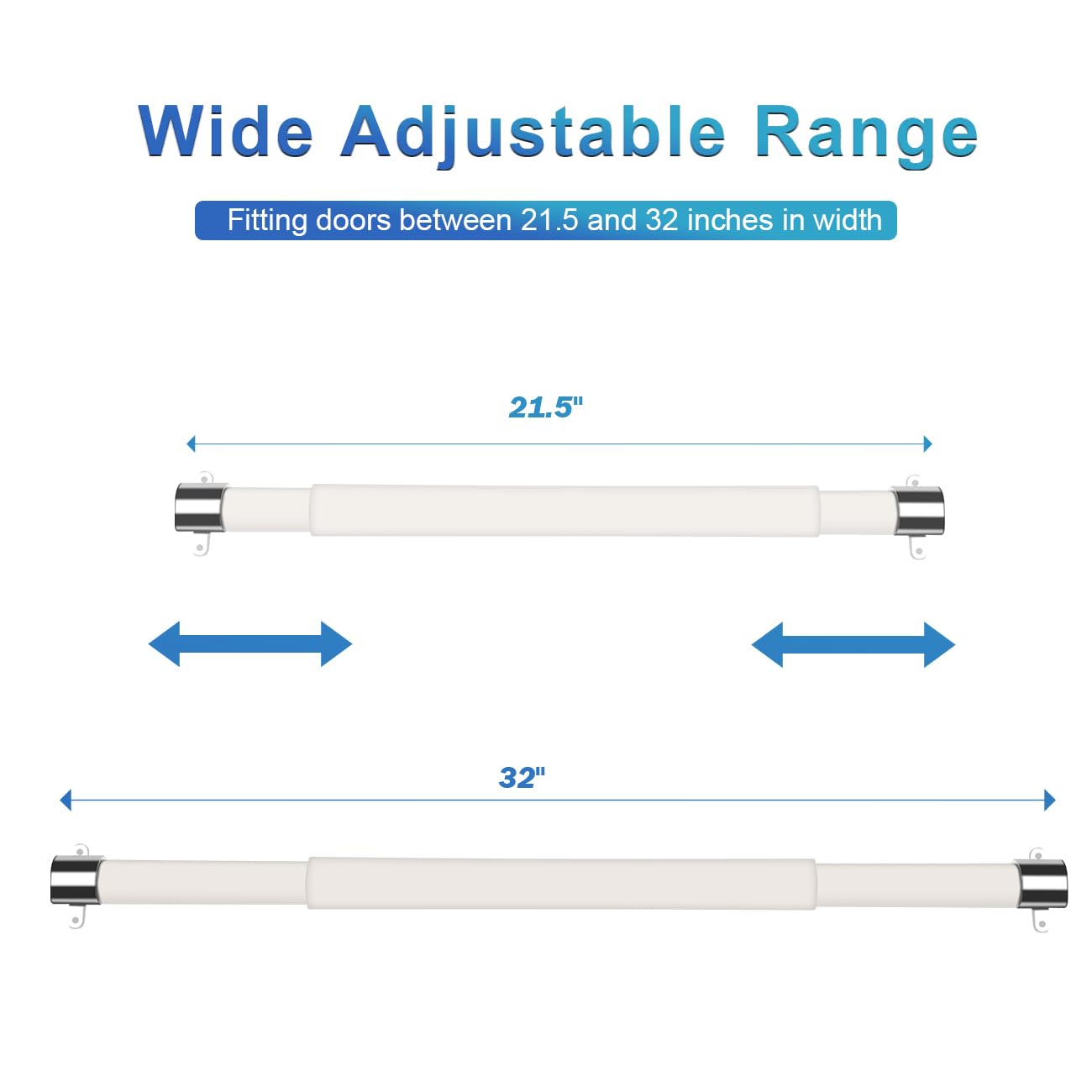 Adjustable RV Screen Door Support Bar Handle