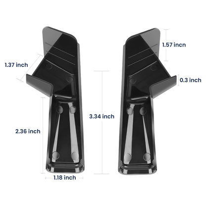 RV Gutter Spout Extenders 4PCs Set